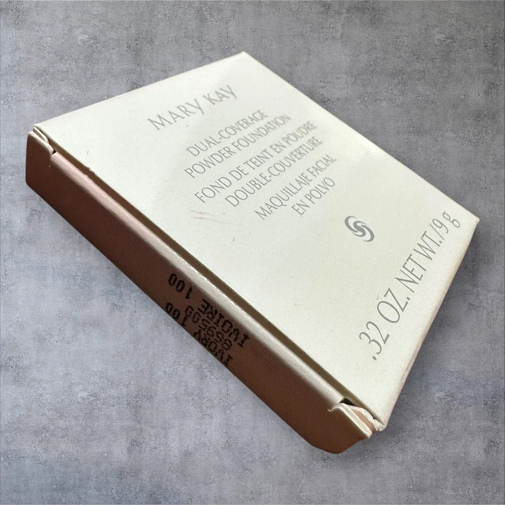Mary Kay Dual-Coverage Powder Foundation Ivory‎ 100 0.32oz New 869500 Refill